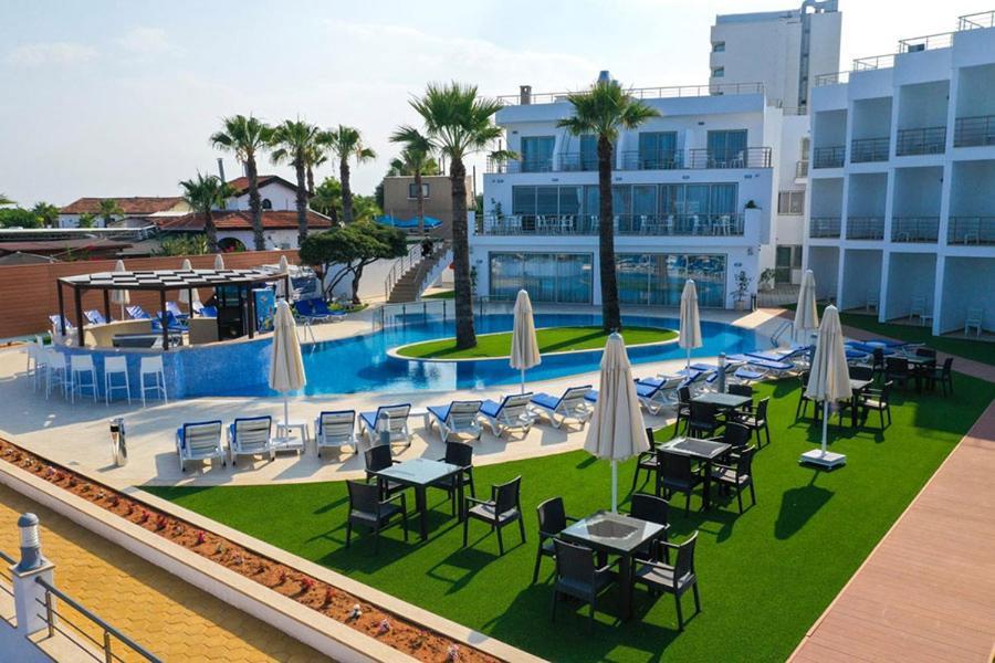 Mimoza Beachfront Hotel & Restaurant Famagusta (Northern Cyprus) Buitenkant foto