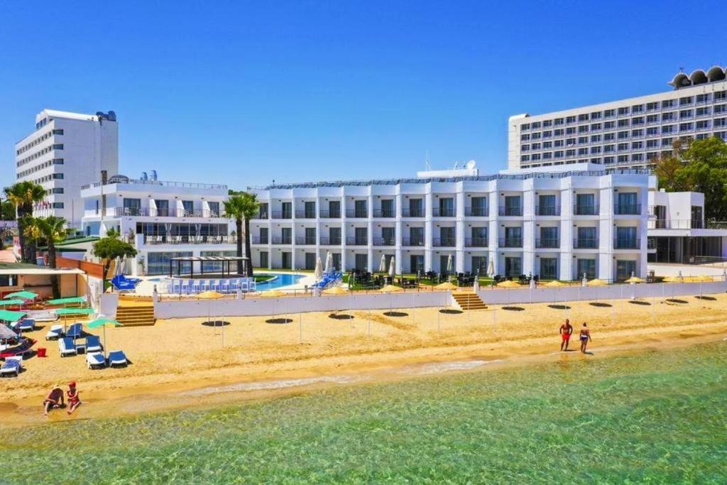 Mimoza Beachfront Hotel & Restaurant Famagusta (Northern Cyprus) Buitenkant foto