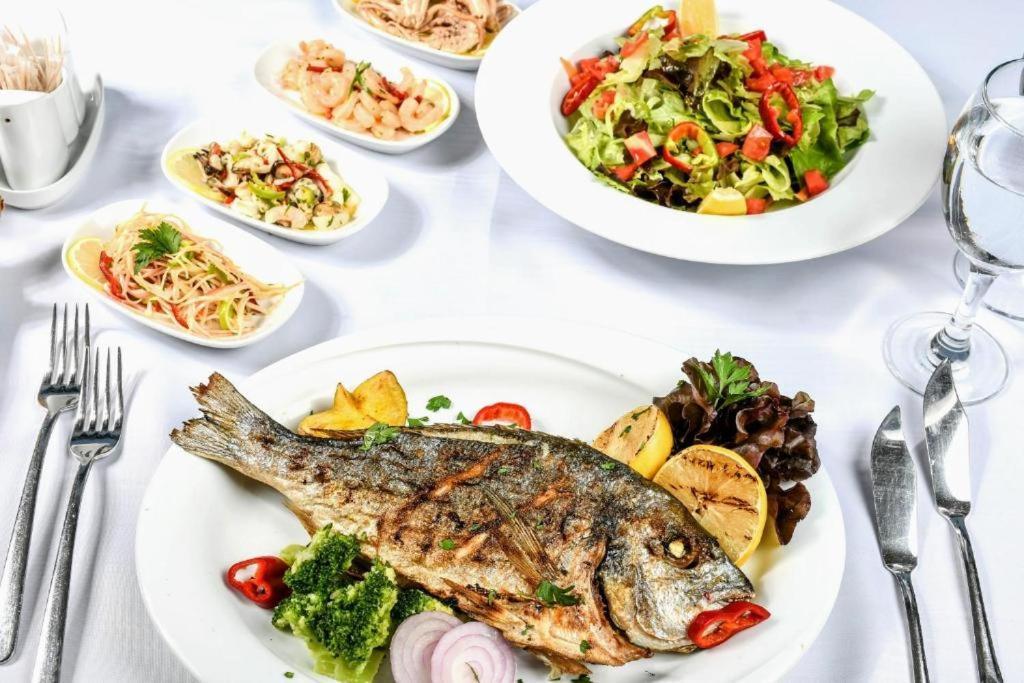Mimoza Beachfront Hotel & Restaurant Famagusta (Northern Cyprus) Buitenkant foto