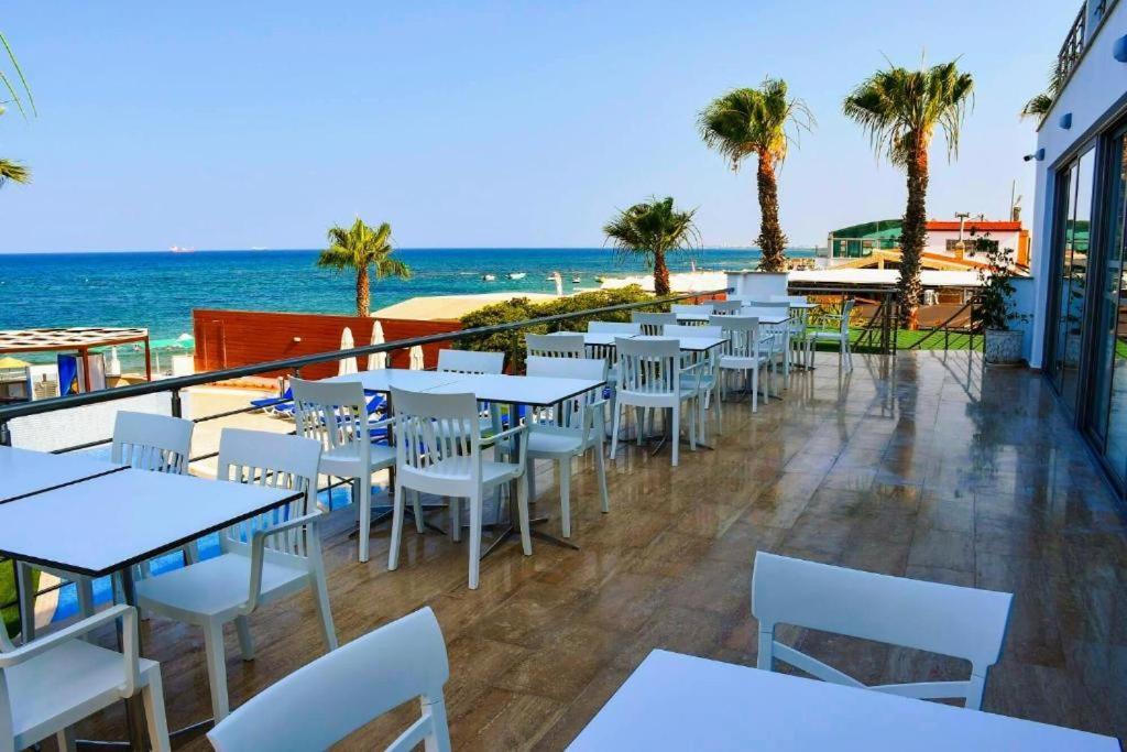 Mimoza Beachfront Hotel & Restaurant Famagusta (Northern Cyprus) Buitenkant foto