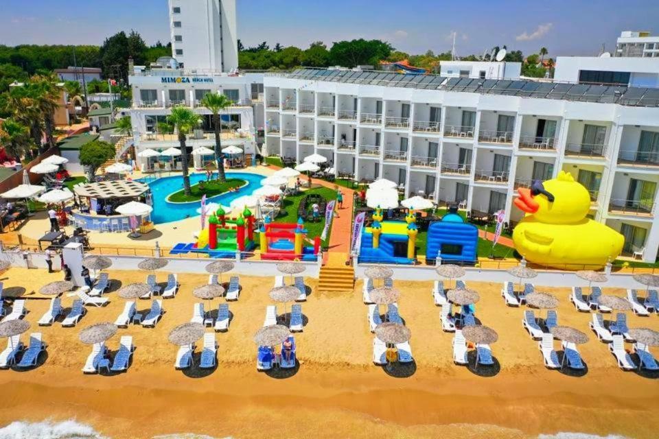 Mimoza Beachfront Hotel & Restaurant Famagusta (Northern Cyprus) Buitenkant foto